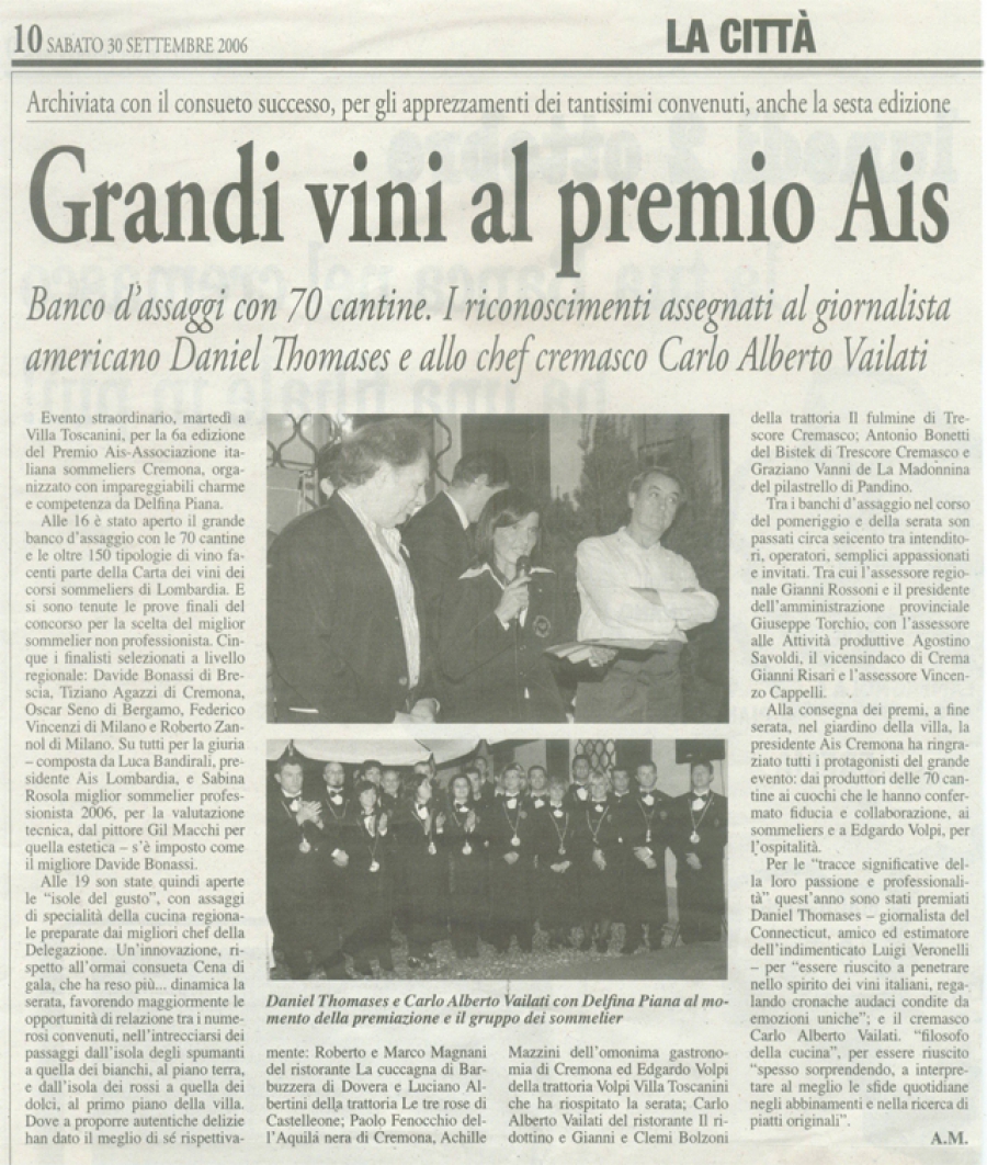 Copy of Copy of Grandi vini al premio AIS